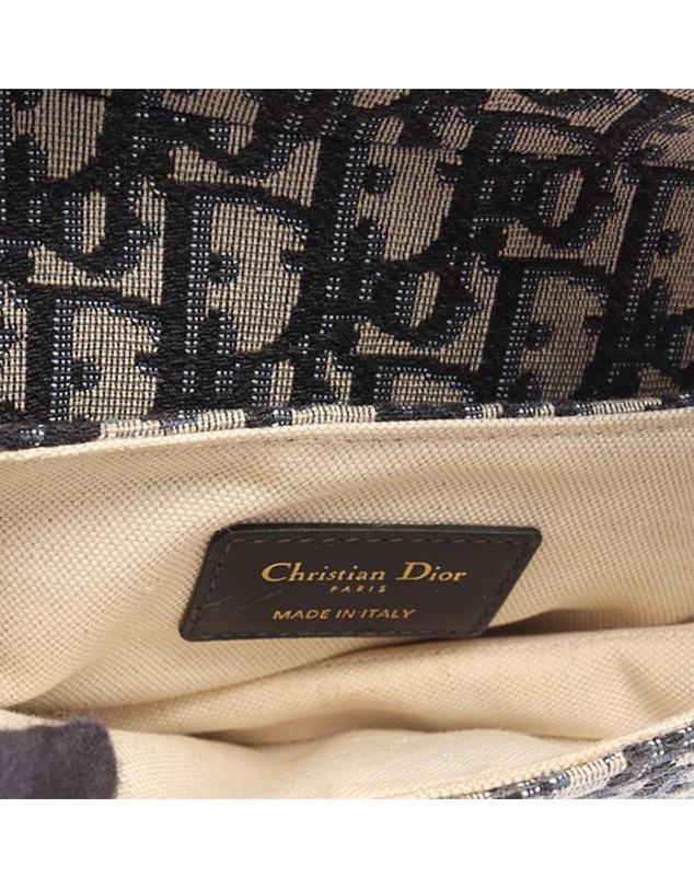 Pre-Loved by Azura Reborn - Pre-Loved Mini Oblique Canvas Saddle Bag