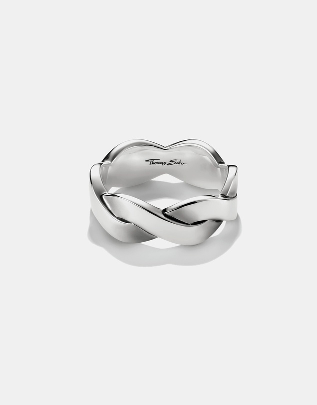 THOMAS SABO - THOMAS SABO Band Ring with Braided Structure