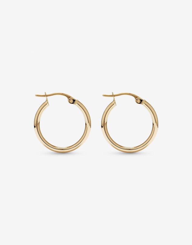Michael Hill - 18mm Hoop Earrings in 10kt Yellow Gold