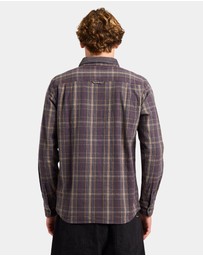 Volcom - Mens Stonevise Plaid Long Sleeve Shirt