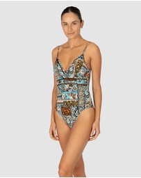 Baku Swimwear - Tulum Longline One Piece Swimsuit