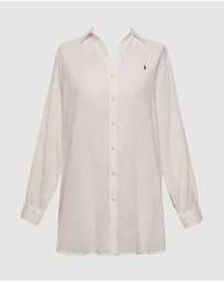 Polo Ralph Lauren - Organic Cotton & Linen Oversized Beach Shirt