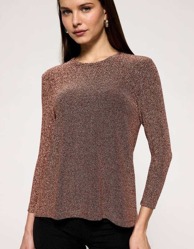 Lindsay Nicholas New York - Disco Glitter Top