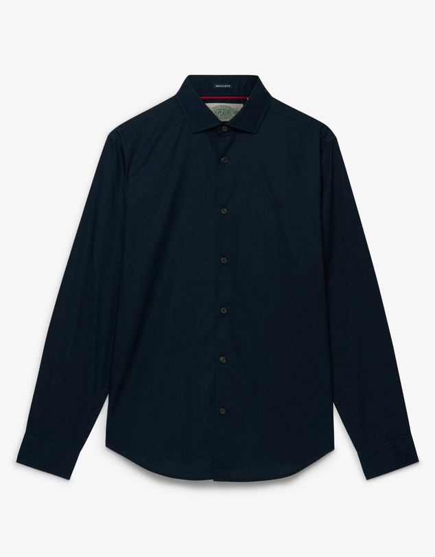 Superdry - Cut Away Poplin Long Sleeve Shirt