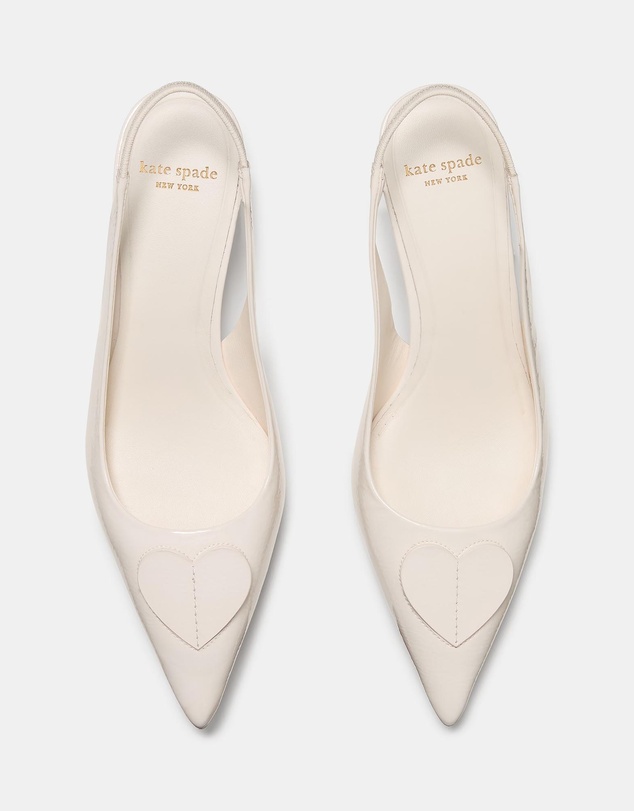 Kate Spade - Lover Slingback Kitten Heels