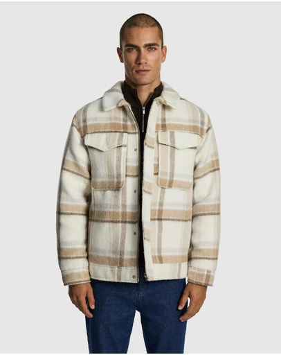 yd. - Edris Check Jacket
