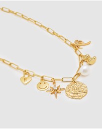 Nialaya Jewellery - Women's Charm Necklace