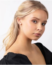 Lovisa - Sterling Silver Freshwater Pearl Stud Earrings