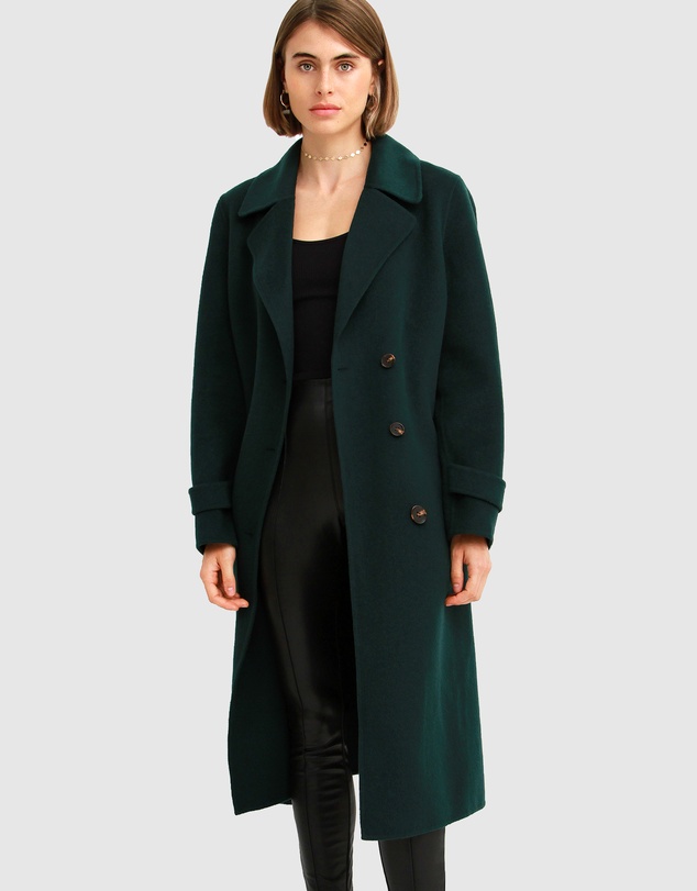 Belle & Bloom - Front Runner Belted Coat