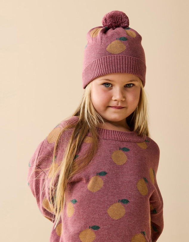 Wilson & Frenchy - Organic Knitted Jacquard Hat - Babies