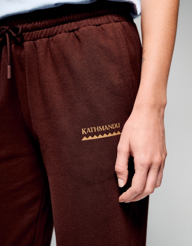 Kathmandu - Heritage Logo Slouchy Brushed Joggers