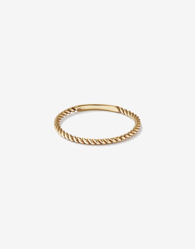 Michael Hill - Twisted Band Ring in 10kt Yellow Gold