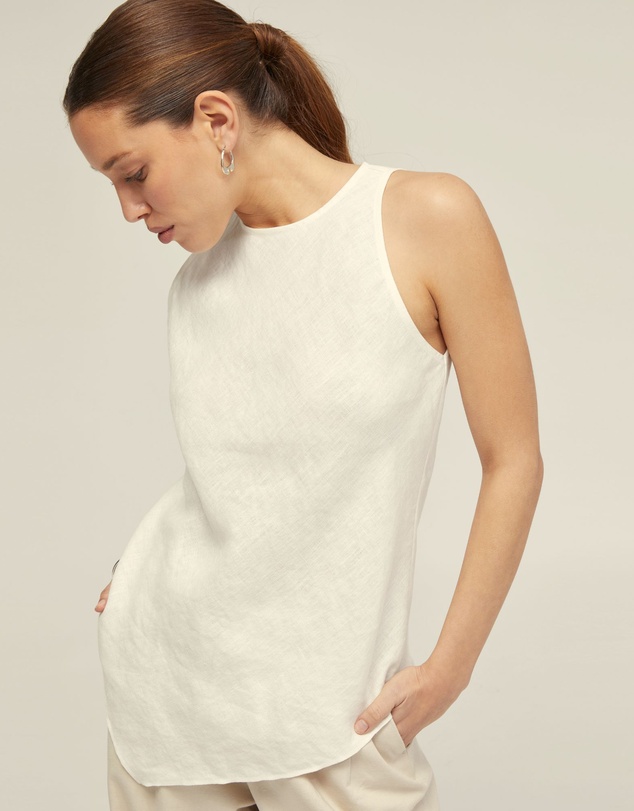 Oxford - Elouise Linen Top