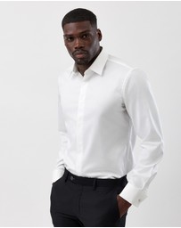 Brooksfield - Concealed Placket Tuxedo Shirt