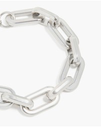 Lovisa - Waterproof Stainless Steel Large Paperclip Chain Bracelet