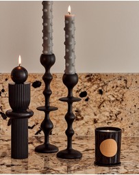 Black Blaze - Infinity Candle Holder