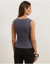 Atmos&Here - Jersey Scoop Neck Tank