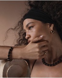 Amber Sceats - Sorrento Bracelet in Black