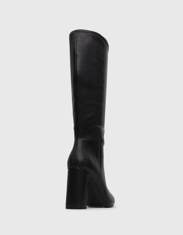 Betts - Wider Fit Prime Block Heel Knee High Boots