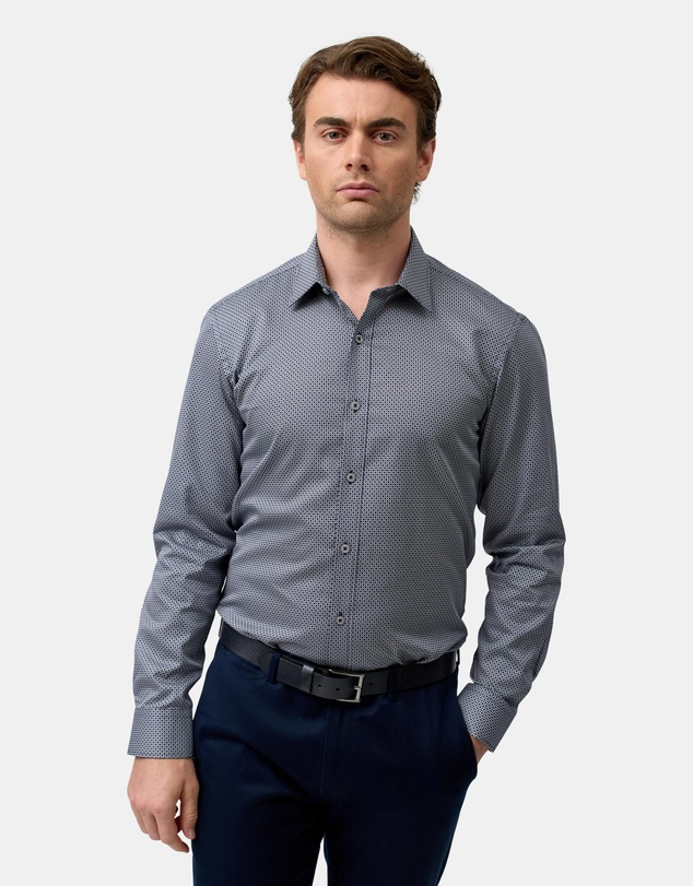 Brooksfield - Premium Print Shirt
