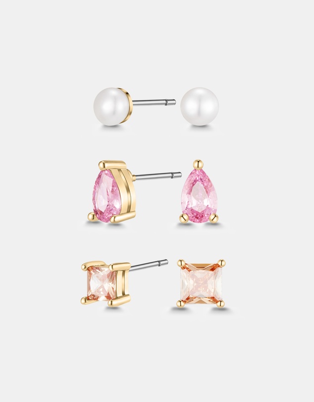 Mestige Kids - Pearl and Pastel Set - 18K Gold Plated