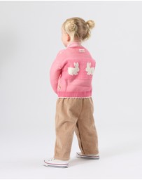 Goldie + Ace - Bunny Knit Cardigan - Babies-Kids