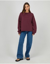 All About Eve - Aae Washed Box Crew Wine