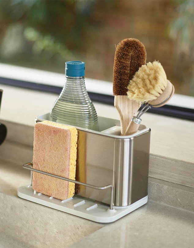 Joseph Joseph - Surface™ Stainless Steel Sink Tidy (Stone)