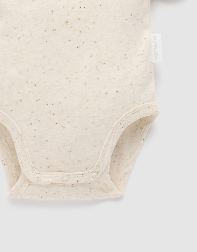 Purebaby - Appliqued Bodysuit-Kids-Babies