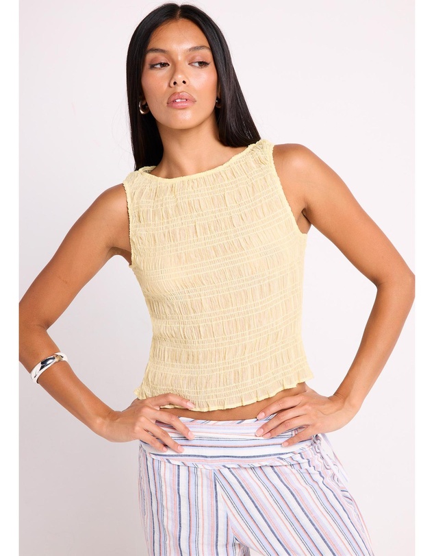 Subtitled - Amalia Shirred Top