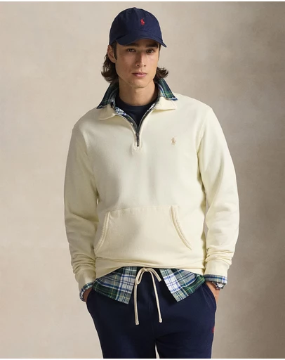 Polo Ralph Lauren - Loopback Fleece Quarter-Zip Sweatshirt