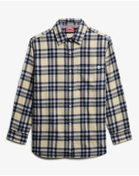 Superdry - Check Flannel Boyfriend Shirt