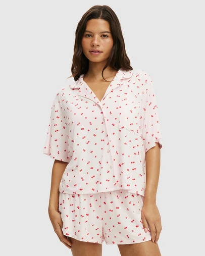 Cotton On Body - Slinky Soft Short Sleeve Set