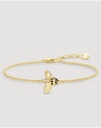 THOMAS SABO - Paradise Colours Bee Gold Bracelet