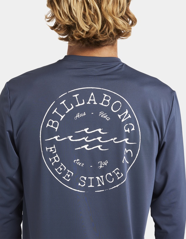 Billabong - Mens Big Wave Daz Long Sleeve Rash Vest