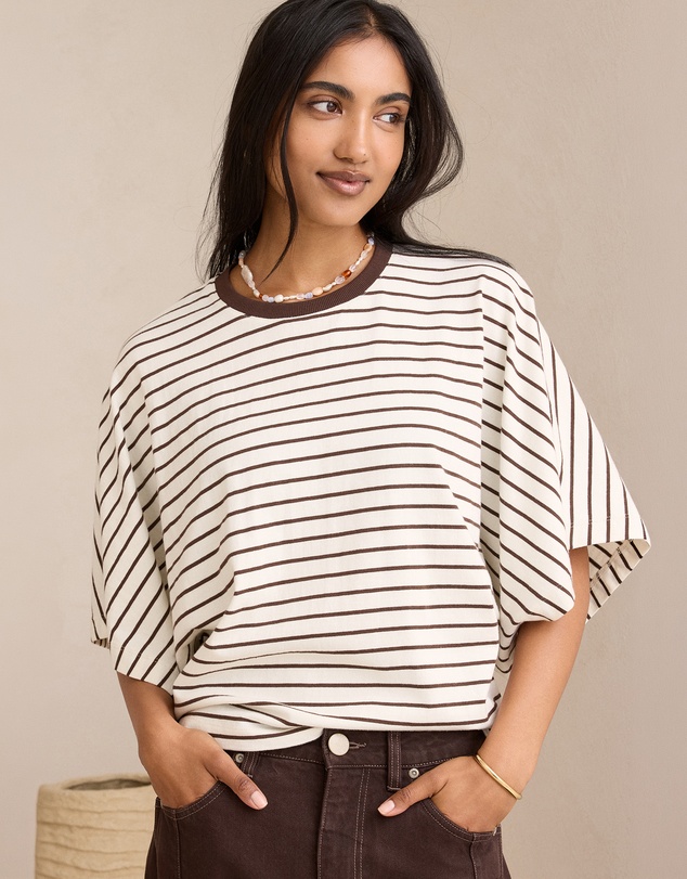 Ceres Life - Lucy Relaxed Sleeve Tee