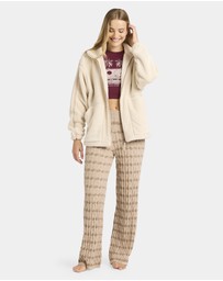 Billabong - Womens Sweet Ride Zip Fleece Top