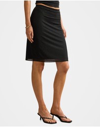 Forever New - Lena Heatseal Mini Skirt
