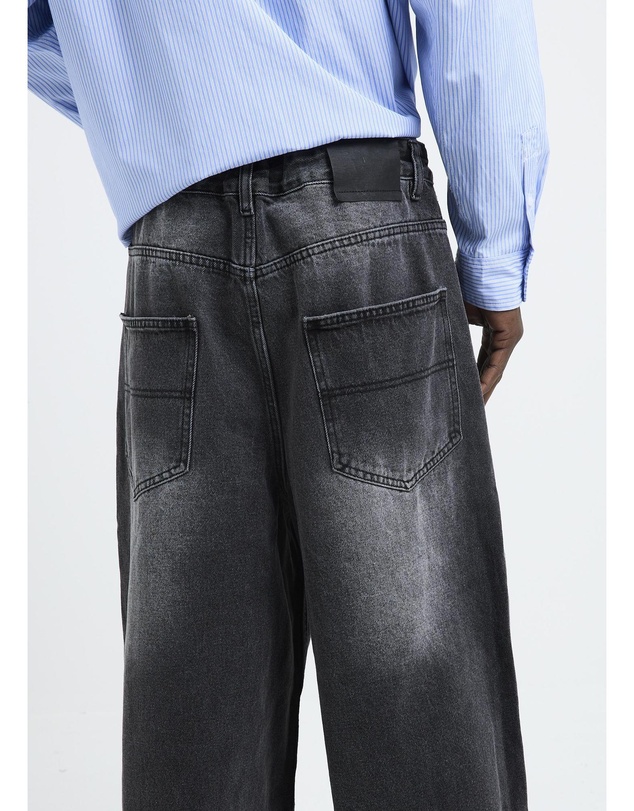 Black Noise White Rain - Tokyo 3D Denim Jeans