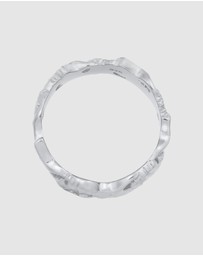 Elli Jewelry - Ring Ginkgo Leaf 925 Sterling Silver