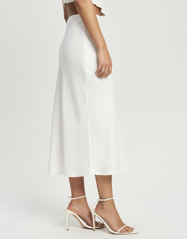 Revibe - Repaired CHANCERY Merrie Slip Midi Skirt - AU 10
