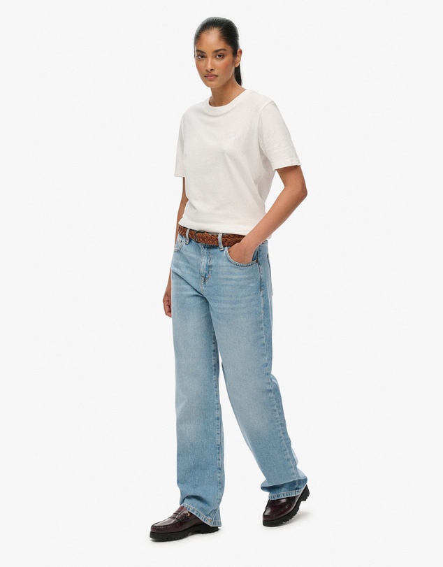 Superdry - Mid Rise Wide Leg Jean