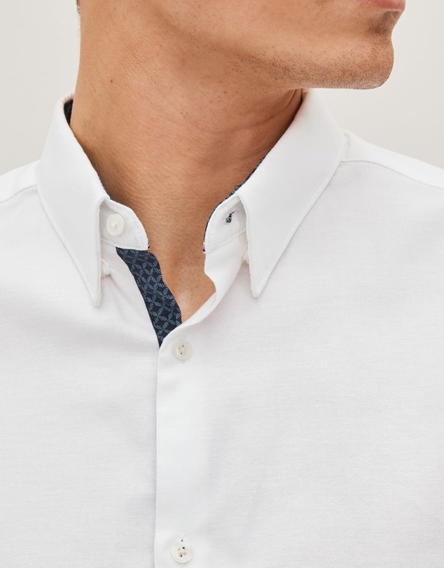 NEXT - Stretch Oxford Short Sleeve Shirt