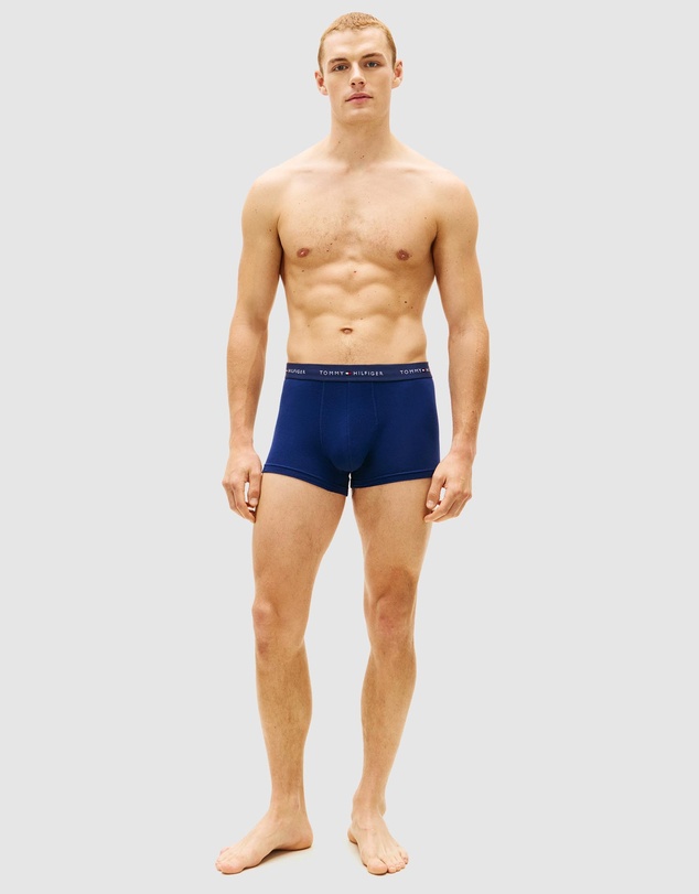Tommy Hilfiger - 3-Pack Signature Repeat Logo Waistband Trunks