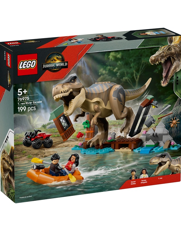 LEGO - 76975 T.rex River Escape