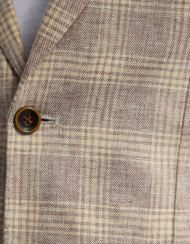 Oxford - Milton Linen Cotton Check Blazer