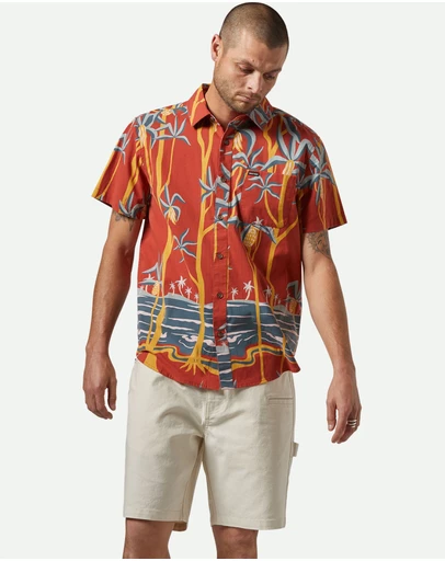 Brixton - Charter Print Short Sleeve Shirt