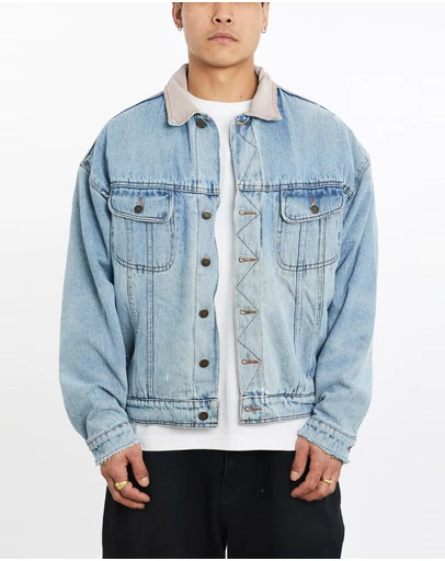 Vintage by The Real Deal - Pre Loved - Vintage Wrangler Sherpa Lined Denim Jacket