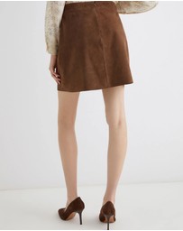 Marella - Leather Skirt