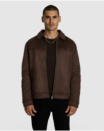yd. - Sutherland Faux Suede Jacket